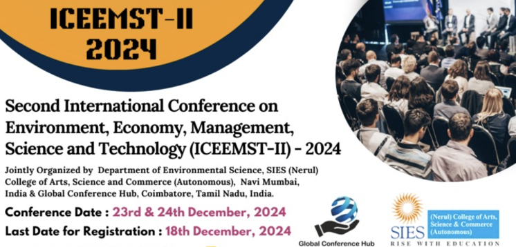 Second International Conference on Environment, Technology and Economy (ICEEMST-II) 2024 International Conference Poster